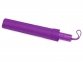 Зонт складной «Tulsa», фиолетовый, купол- полиэстер, каркас-сталь, спицы- сталь, ручка-пластик - 3
