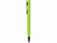 Ручка пластиковая soft-touch шариковая «Taper», зеленое яблоко/черный, пластик с покрытием soft-touch - 2