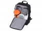 Водостойкий рюкзак-трансформер «Convert» с отделением для ноутбука 15", черный, полиэстер - 2