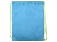 Рюкзак- мешок «Clobber», голубой/зеленое яблоко, полиэстер - 2