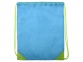 Рюкзак- мешок «Clobber», голубой/зеленое яблоко, полиэстер - 1