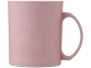 Чашка «Pecos», розовый, пшеничное соломенное волокно - 50%/ПП-пластик - 50% - 1