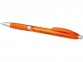 Шариковая ручка с резиновой накладкой Turbo, оранжевый - 3