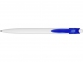 Ручка пластиковая шариковая «Какаду», белый/ярко-синий, пластик - 4