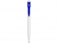 Ручка пластиковая шариковая «Какаду», белый/ярко-синий, пластик - 1