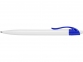 Ручка пластиковая шариковая «Какаду», белый/ярко-синий, пластик - 3