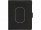 Органайзер с беспроводной зарядкой «Powernote», 5000 mAh, темно-серый, полиуретан, полиэстер - 9