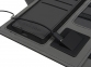 Органайзер с беспроводной зарядкой «Powernote», 5000 mAh, темно-серый, полиуретан, полиэстер - 5