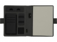 Органайзер с беспроводной зарядкой «Powernote», 5000 mAh, светло-серый, полиуретан, полиэстер - 10