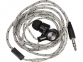 Набор «In motion» с наушниками и зарядным кабелем 3 в 1, серый, пластик/металл/полиэстер - 1