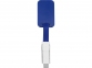 Зарядный кабель «Charge-it» 3 в 1, синий/белый, пластик/металл - 4