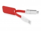 Зарядный кабель «Charge-it» 3 в 1, красный/белый, пластик/металл - 2