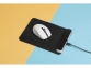 Коврик для мыши со встроенным USB-хабом «Plug», черный/белый, пластик/резина/полиэстер - 5