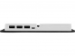 Коврик для мыши со встроенным USB-хабом «Plug», черный/белый, пластик/резина/полиэстер - 4