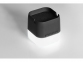 Портативная колонка с подсветкой «Deco» soft-touch, черный/белый, пластик с покрытием soft-touch - 1