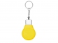 Брелок-рулетка для ключей «Лампочка», 1м, желтый/серебристый, пластик/металл - 2