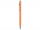 Ручка-стилус металлическая шариковая «Jucy», оранжевый, металл - 2