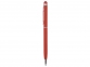 Ручка-стилус металлическая шариковая «Jucy Soft» soft-touch, красный, металл - 2