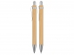 Набор «Bamboo»: шариковая ручка и механический карандаш, натуральный, бамбук/металл - 3