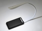 Портативная USB LED лампа «Bend», белый, пластик - 1