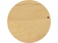 Подарочный набор для сыра в деревянной упаковке «Reggiano», светло-коричневый, каучуковое дерево, нержавеющая сталь - 3