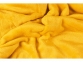 Плед мягкий флисовый «Fancy», желтый, флис из 100% полиэстера - 1