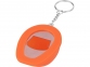 Брелок-открывалка «Каска», оранжевый/серебристый, пластик/металл - 1