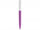 Ручка пластиковая soft-touch шариковая «Zorro», фиолетовый/белый, пластик с покрытием soft-touch - 1