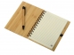 Блокнот «Bamboo tree» с ручкой, бежевый, бамбук, бумага. - 1