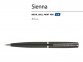 Ручка металлическая шариковая «Sienna», черный, металл с покрытием silk-touch - 1