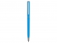 Ручка пластиковая шариковая «Наварра», голубой матовый/серебристый, пластик/металл - 1