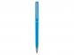 Ручка пластиковая шариковая «Наварра», голубой матовый/серебристый, пластик/металл - 4