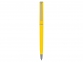 Ручка пластиковая шариковая «Наварра», желтый матовый/серебристый, пластик/металл - 4