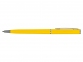 Ручка пластиковая шариковая «Наварра», желтый матовый/серебристый, пластик/металл - 3