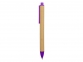 Ручка картонная шариковая «Эко 2.0», бежевый/фиолетовый, картон/пластик - 2