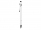 Ручка-стилус металлическая шариковая «Sway» soft-touch, белый/серебристый, металл c покрытием soft-touch - 2