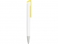 Ручка-подставка «Кипер», белый/желтый, пластик - 2