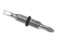 Ручка-стилус металлическая шариковая «Tool» с уровнем и отверткой, черный, металл - 3