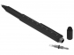 Ручка-стилус металлическая шариковая «Tool» с уровнем и отверткой, черный, металл - 1