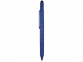 Ручка-стилус металлическая шариковая «Tool» с уровнем и отверткой, синий, металл - 4