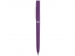 Ручка пластиковая шариковая «Navi» soft-touch, фиолетовый, пластик с покрытием soft-touch - 2