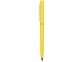 Ручка пластиковая шариковая «Navi» soft-touch, желтый, пластик с покрытием soft-touch - 2