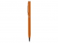 Ручка металлическая шариковая «Атриум софт-тач», оранжевый/серебристый, металл - 2