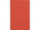 Блокнот А5 «Snow» из переработанного картона, красный, картон - 2