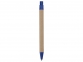 Ручка картонная шариковая «Эко 3.0», светло-коричневый/синий, картон/пластик - 3