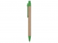 Ручка картонная шариковая «Эко 3.0», светло-коричневый/зеленый, картон/пластик - 2