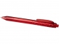 Ручка пластиковая шариковая «Vancouver», красный прозрачный, переработанный ПЭТ-пластик - 2