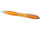 Ручка пластиковая шариковая «Nash», оранжевый, переработанный ПЭТ-пластик - 3