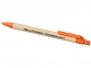 Ручка шариковая «Berk», натуральный/оранжевый, переработанный картон/кукурузный пластик - 4