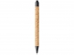 Ручка шариковая «Midar», бежевый/черный, пробка/пластик/пшеничная солома - 1